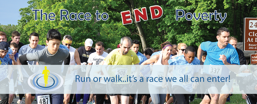 On Your Mark, Get Set - Race to End Poverty on April 26th