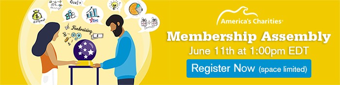 Register Now! Join America's Charities Online June 11th at 1pm EDT for Our Annual Membership Assembly