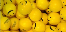 Smiley face balls