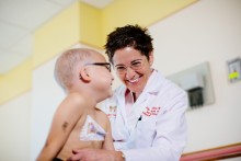 Children's National Child Patient with Doctor