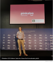 Pinkaloo founder and CEO, Gideon Taub