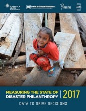 Measuring the State of Disaster Philanthropy report.