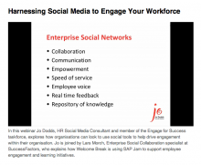 Harnessing Social Media to Engage Your Workforce