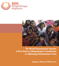 World Humanitarian Summit Report