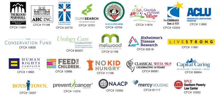 2018 Combined Federal Campaign America's Charities members